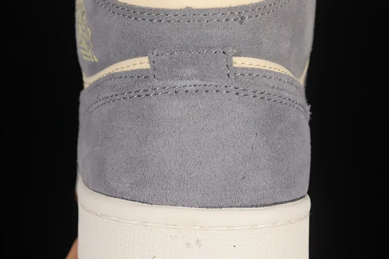 All categories Air Jordan Jordan series basketball shoes Air Jordan 1 Mid Air Jordan 1 Mid AJ1 Joe 1 rice gray coconut milk mid-top basketball shoes DN4281-100